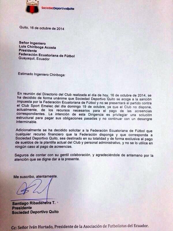 Carta-Deportivo-Quito-16Oct2014