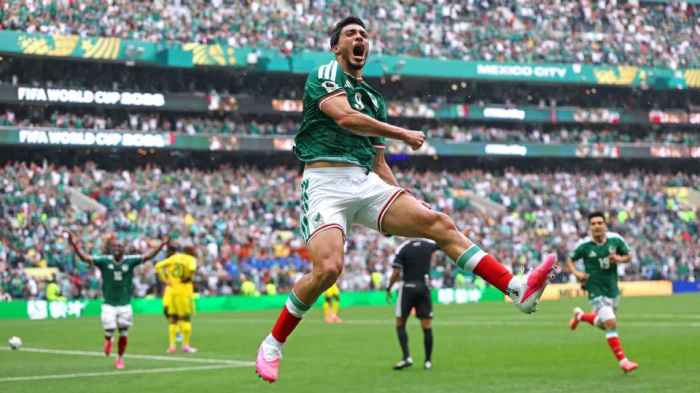 México le ganó a Sudáfrica con autoridad en el partido inaugural del